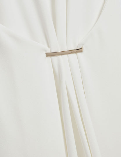 Ted Baker Miyaka Gathered Bar Detail Sleeveless Midi Dress Women's
