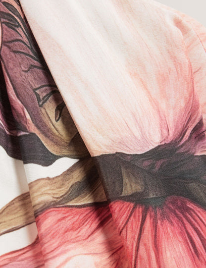 Ted Baker Joleene Print Detail Wrap Front Long Sleeve Blouse Women's
