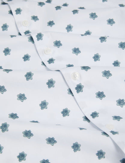 Ted Baker Chaska Mini Floral Print Short Sleeve Shirt