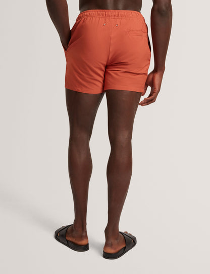 Ted Baker Heffner Seersucker Midlength Swim Shorts