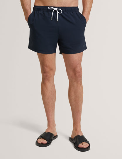 Ted Baker Heffner Seersucker Midlength Swim Shorts