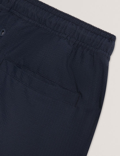 Ted Baker Heffner Seersucker Midlength Swim Shorts