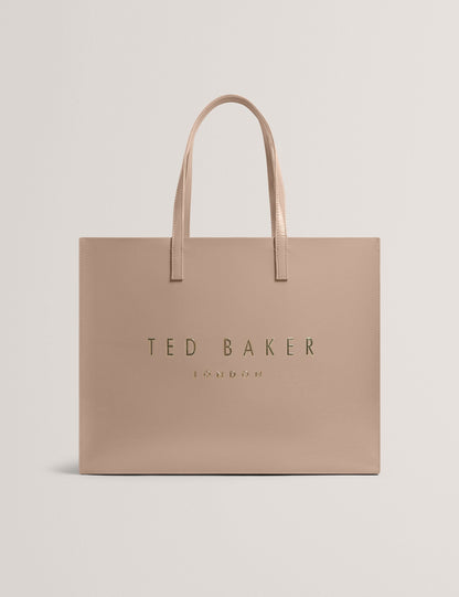 Ted Baker Crikon Crinkled Pu Oversized Icon Tote Bag Women's