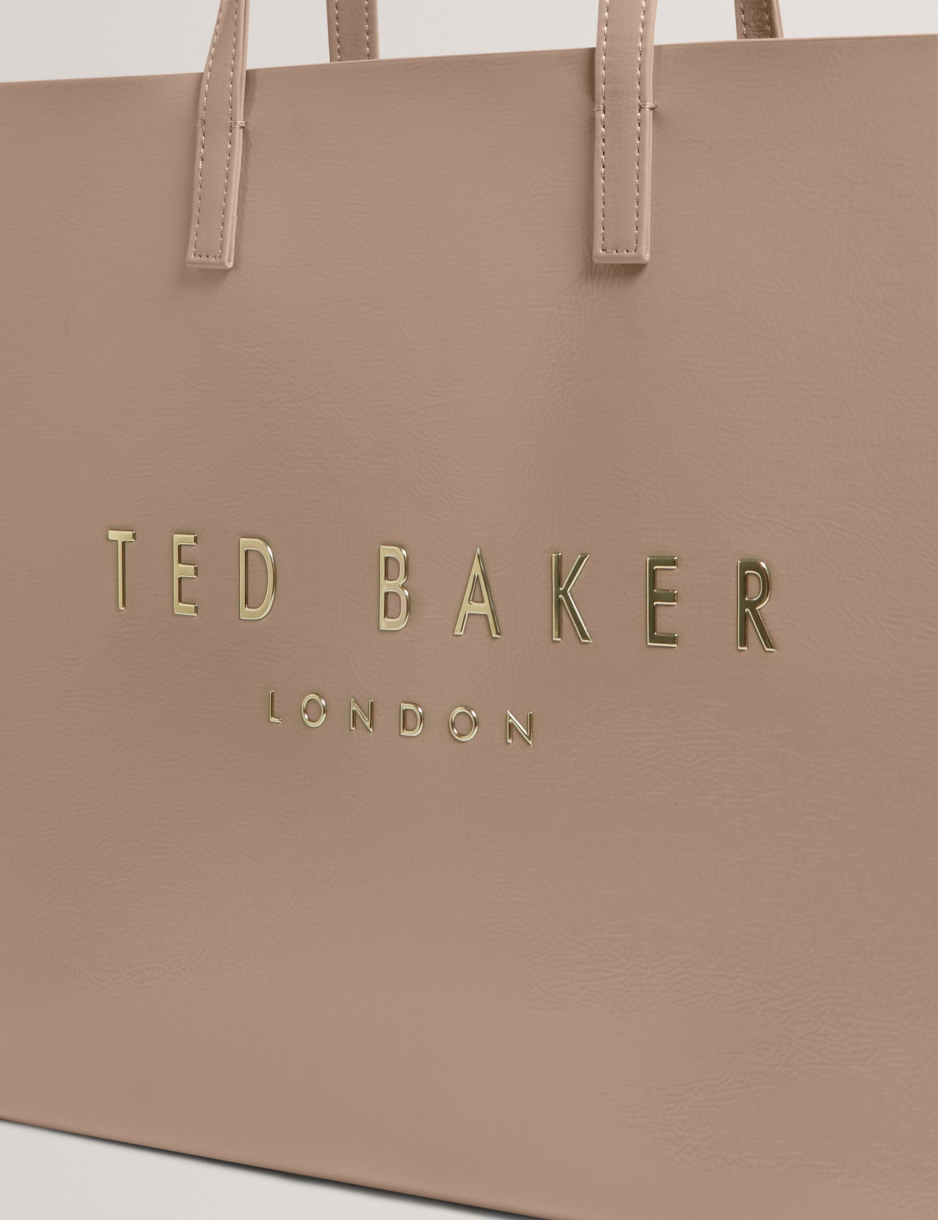 Ted Baker Crikon Crinkled Pu Oversized Icon Tote Bag Women's