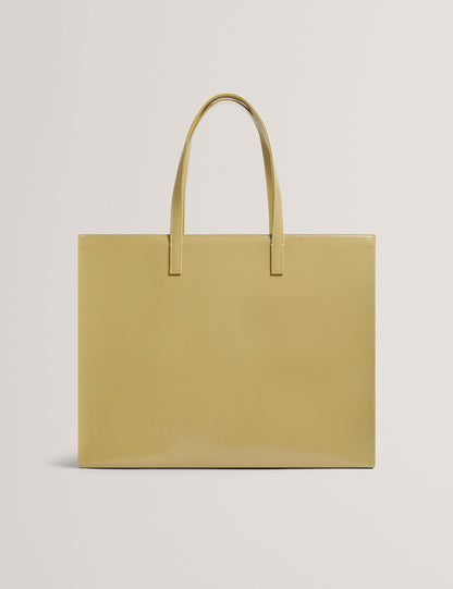 Ted Baker Crikon Crinkled Pu Oversized Icon Tote Bag Women's