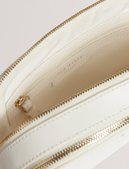 Ted Baker Luceele Logo Webbing Leather Crossbody Camera Bag Women's