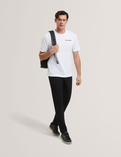 Ted Baker Ramoss Flamingo Back Graphic Cotton Tshirt