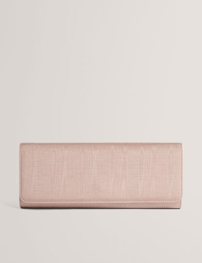 Ted Baker Maliisa Moire Baguette Foldover Clutch Bag Women's