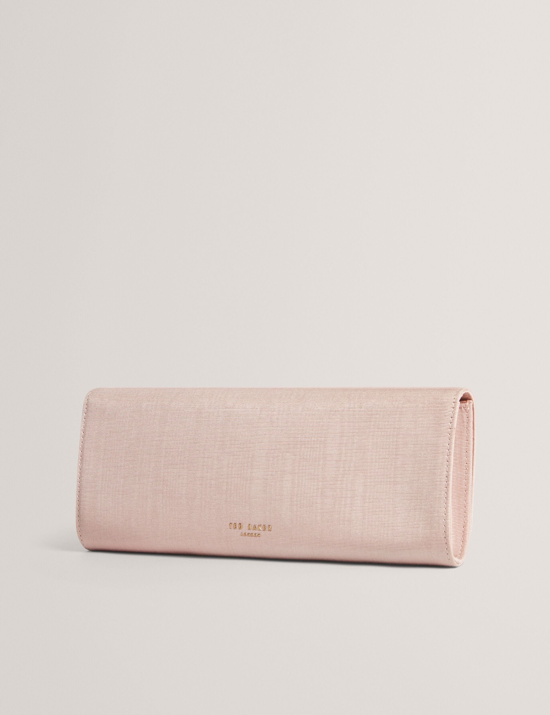 Ted Baker Maliisa Moire Baguette Foldover Clutch Bag Women's