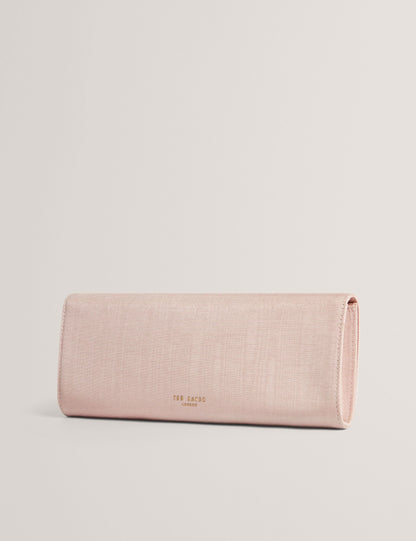 Ted Baker Maliisa Moire Baguette Foldover Clutch Bag Women's
