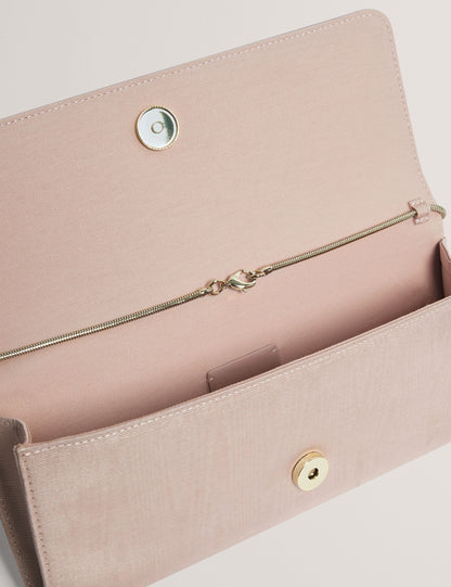 Ted Baker Maliisa Moire Baguette Foldover Clutch Bag Women's