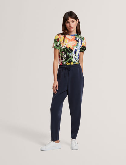 Ted Baker Calthie Floral Vase Fitted Crew Neck Tshirt Women's