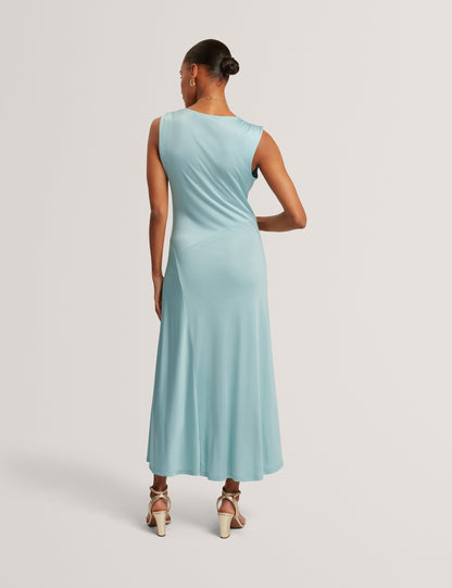 Ted Baker Asorela Sleeveless Drape Neck Jersey Maxi Dress Women's