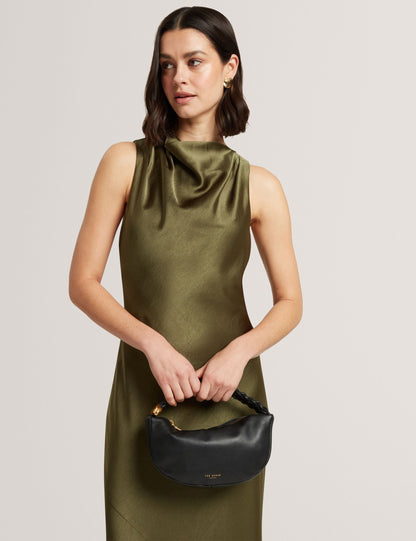 Ted Baker Liimaa Sleeveless Cowl Neck Satin Midi Dress Women's