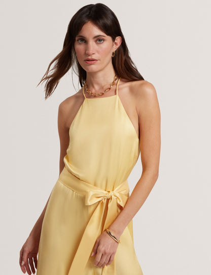 Ted Baker Innzia Halterneck Belted Wide Leg Jumpsuit Women's