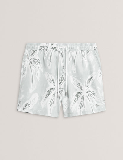 Ted Baker Verdes Palm Print Midlength Swim Shorts