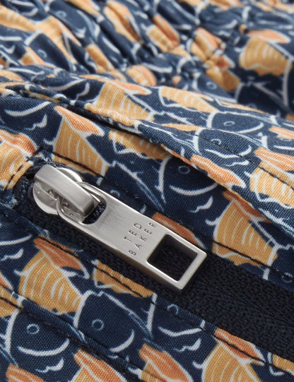 Ted Baker Glendle Goldfish Geometric Print Swim Shorts