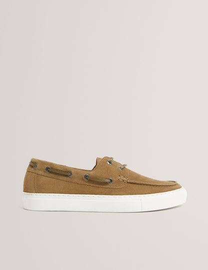 Ted Baker Bouden Suede Cupsole Boat Shoes