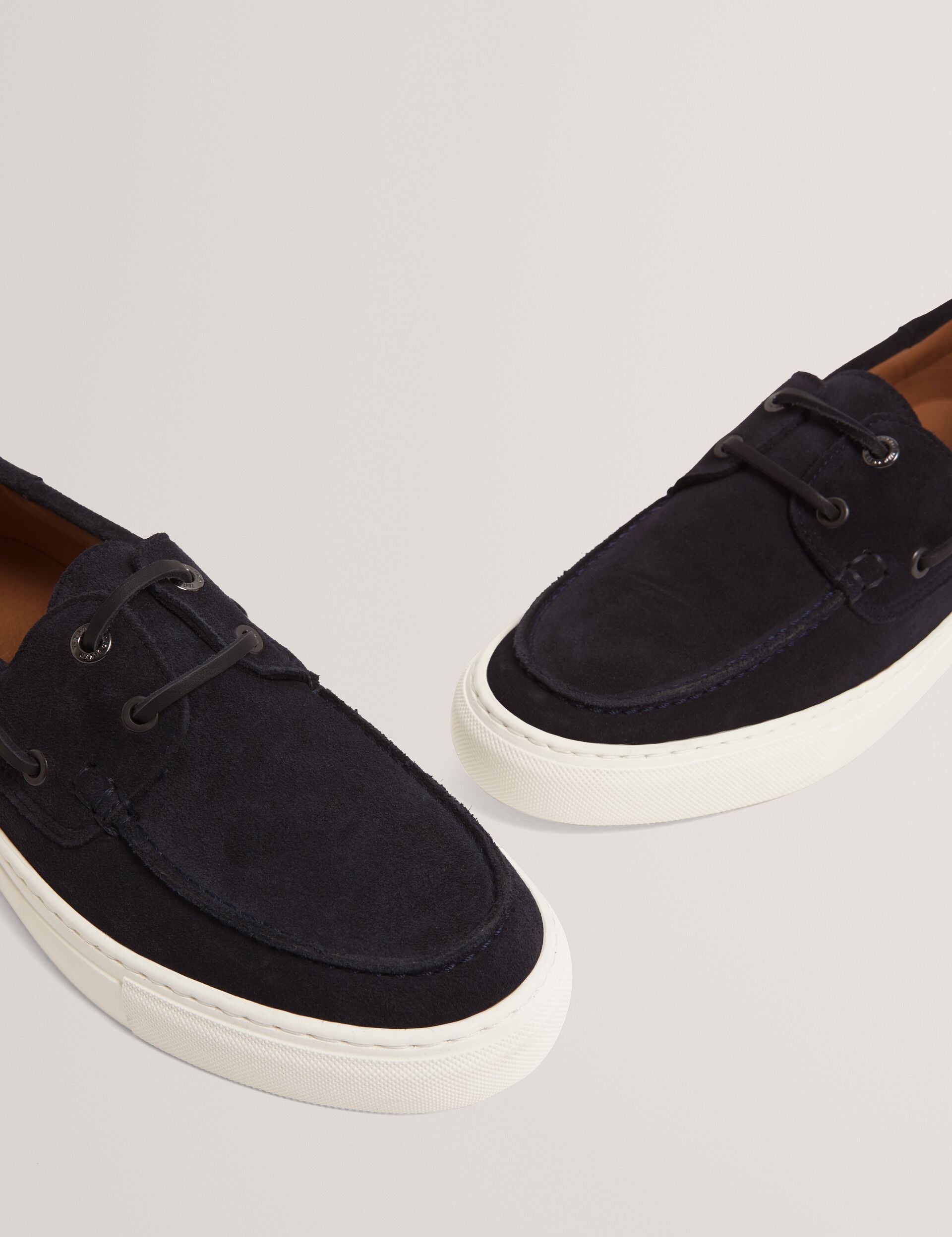 Ted Baker Bouden Suede Cupsole Boat Shoes