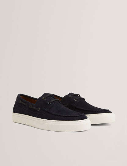 Ted Baker Bouden Suede Cupsole Boat Shoes