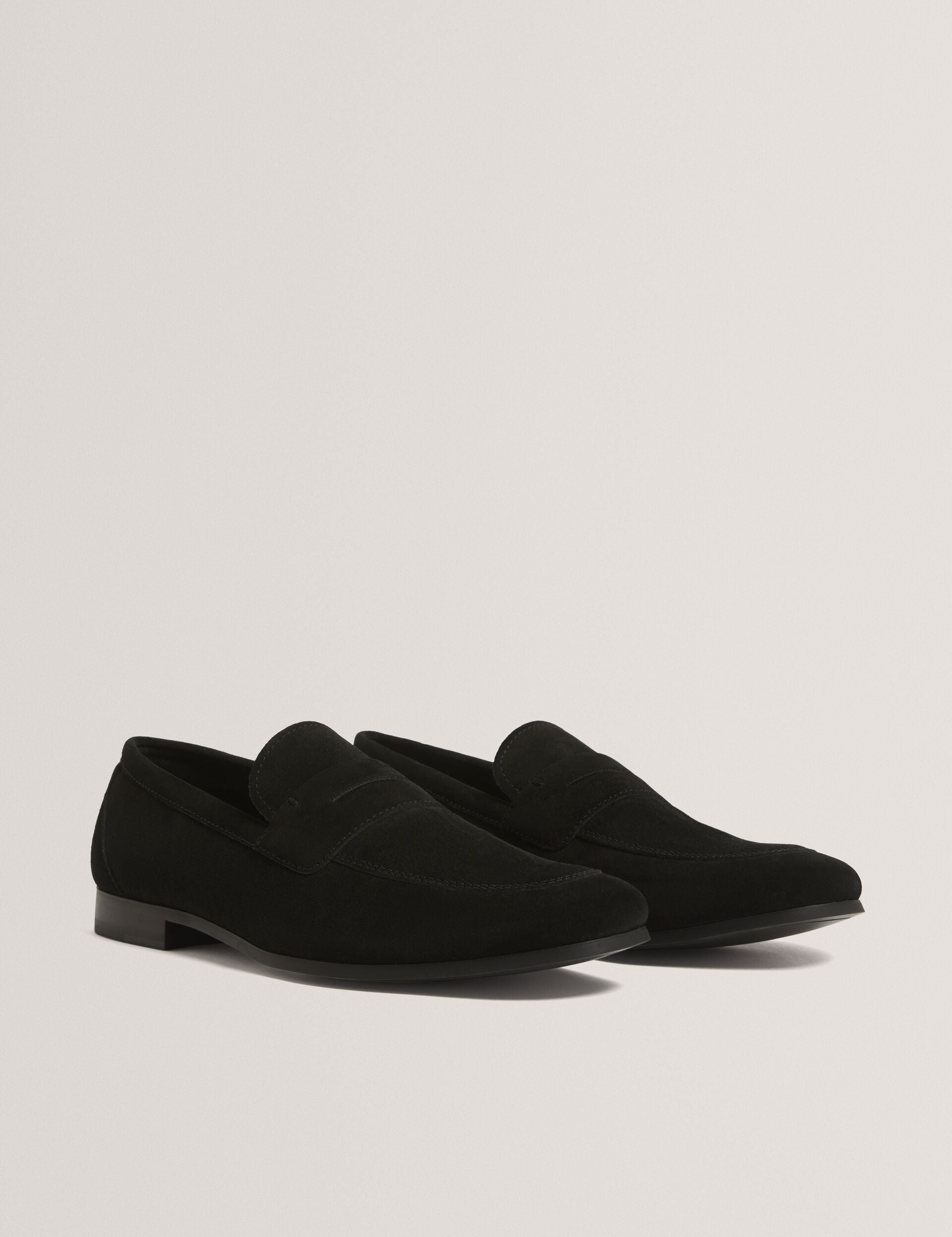 Ted Baker Leivy Suede Slipon Saddle Loafers