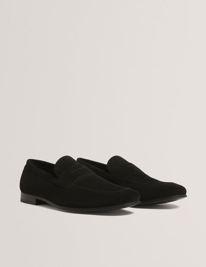 Ted Baker Leivy Suede Slipon Saddle Loafers