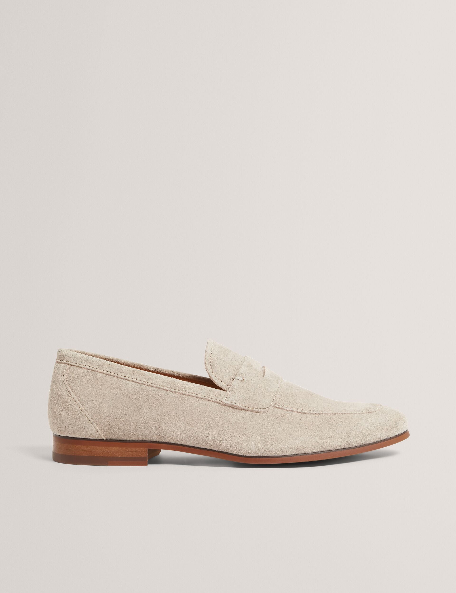 Ted Baker Leivy Suede Slipon Saddle Loafers