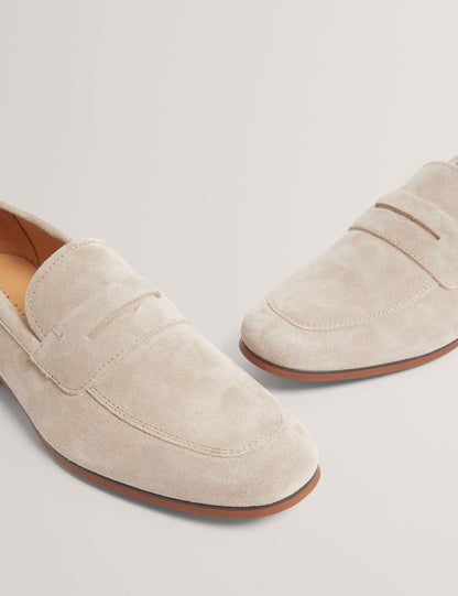 Ted Baker Leivy Suede Slipon Saddle Loafers