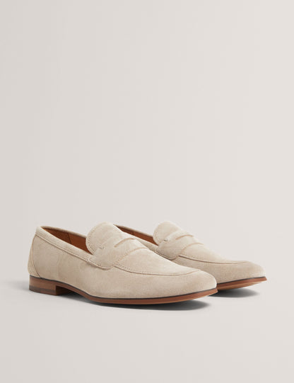 Ted Baker Leivy Suede Slipon Saddle Loafers