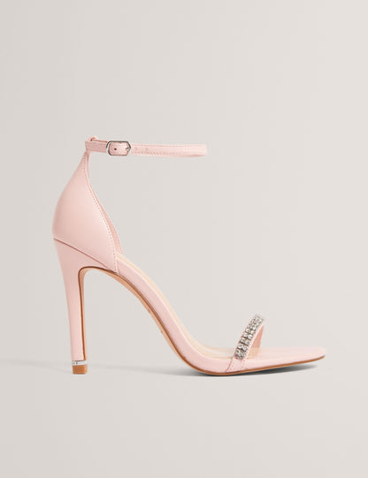 Ted Baker Laiilah Crystal Strap Stiletto Heel Sandals Women's