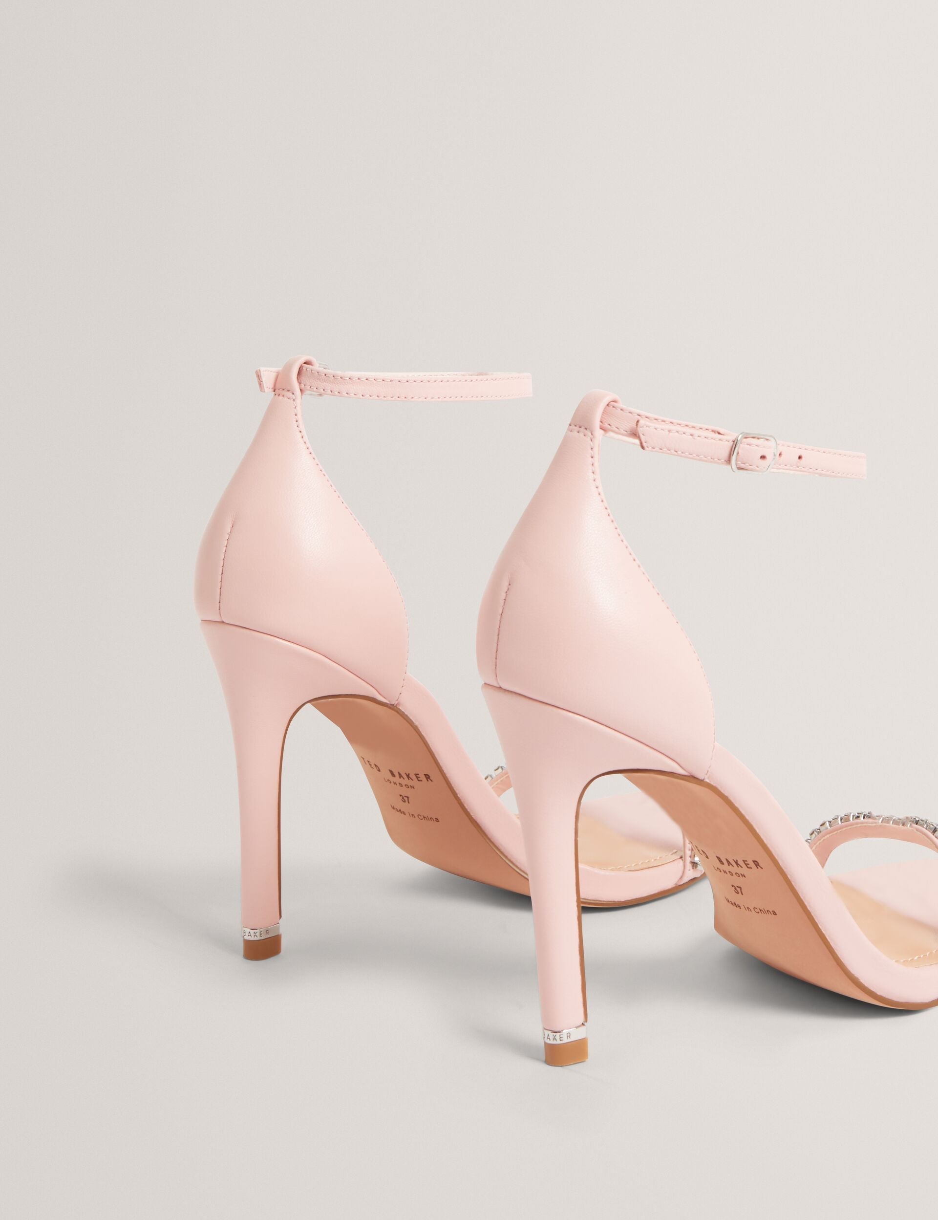 Ted Baker Laiilah Crystal Strap Stiletto Heel Sandals Women's