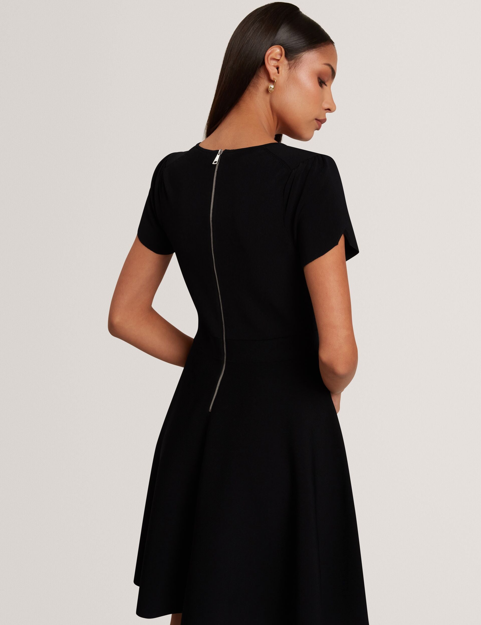 Ted Baker Ronella Short Sleeve Knitted Mini Dress Women's