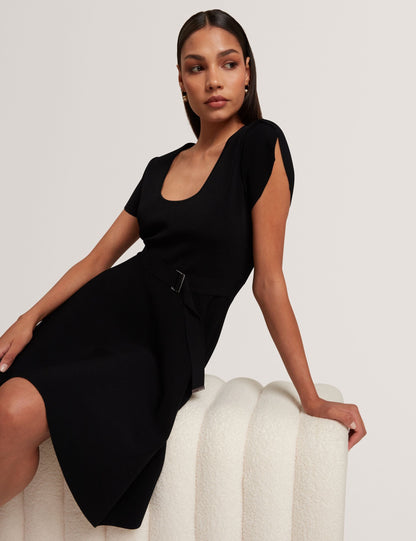 Ted Baker Ronella Short Sleeve Knitted Mini Dress Women's