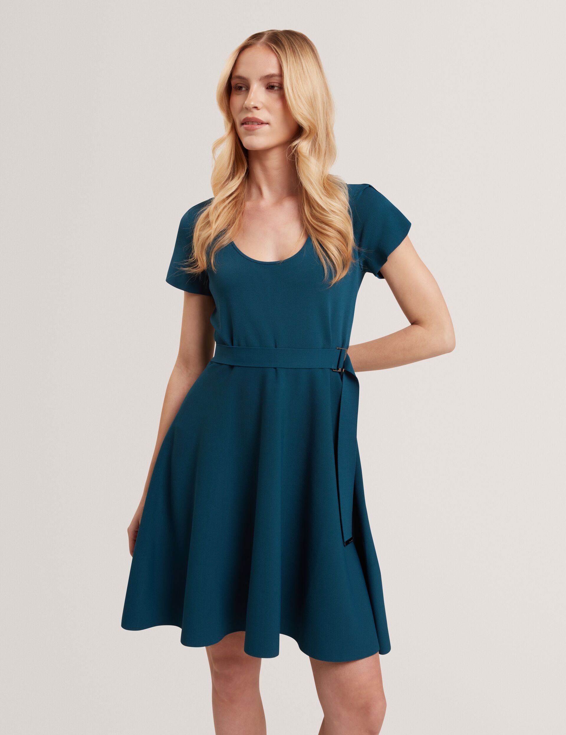 Ted Baker Ronella Short Sleeve Knitted Mini Dress Women's