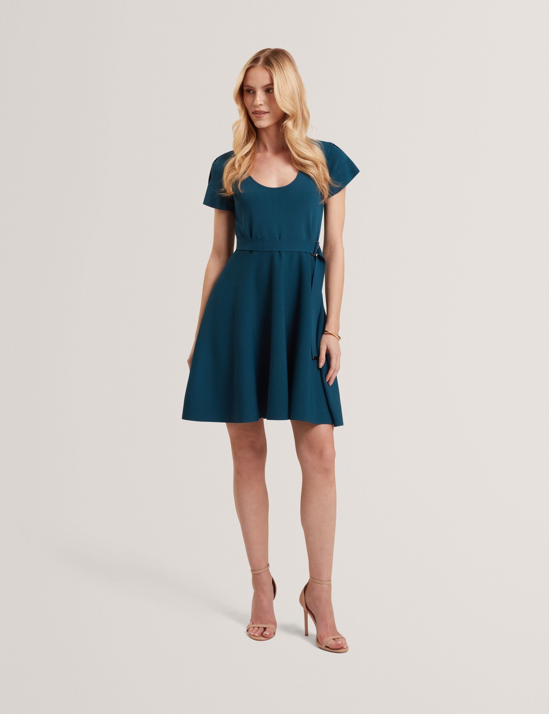 Ted Baker Ronella Short Sleeve Knitted Mini Dress Women's
