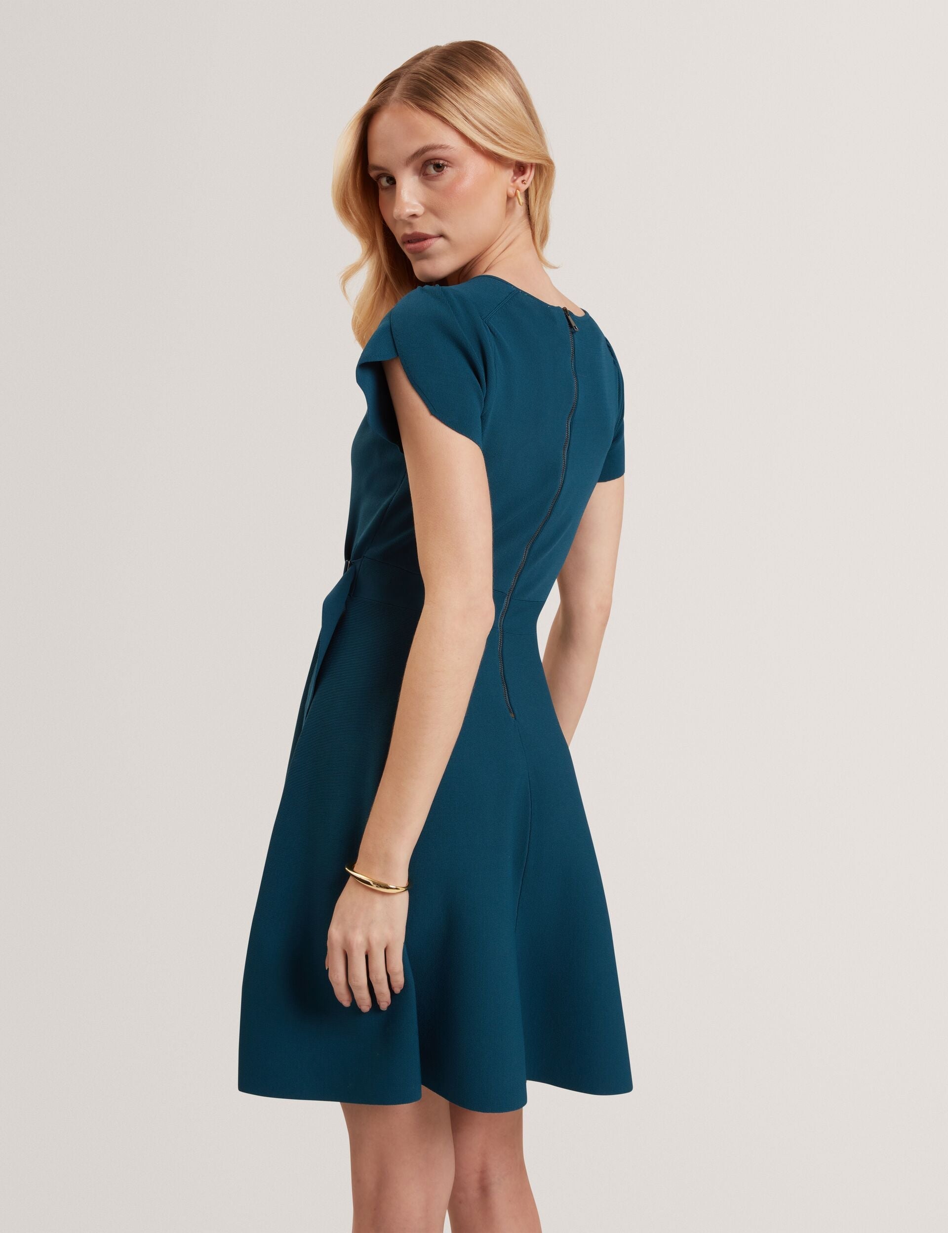 Ted Baker Ronella Short Sleeve Knitted Mini Dress Women's