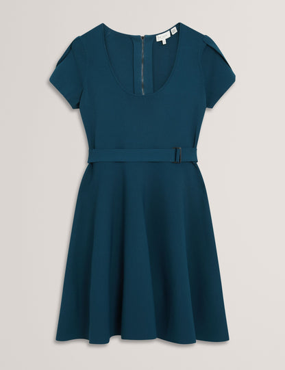 Ted Baker Ronella Short Sleeve Knitted Mini Dress Women's