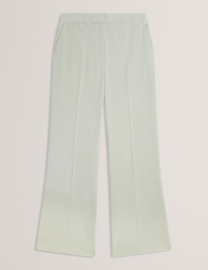 Ted Baker Bridat Woven Kick Flare Tailored Suit Trousers Women's