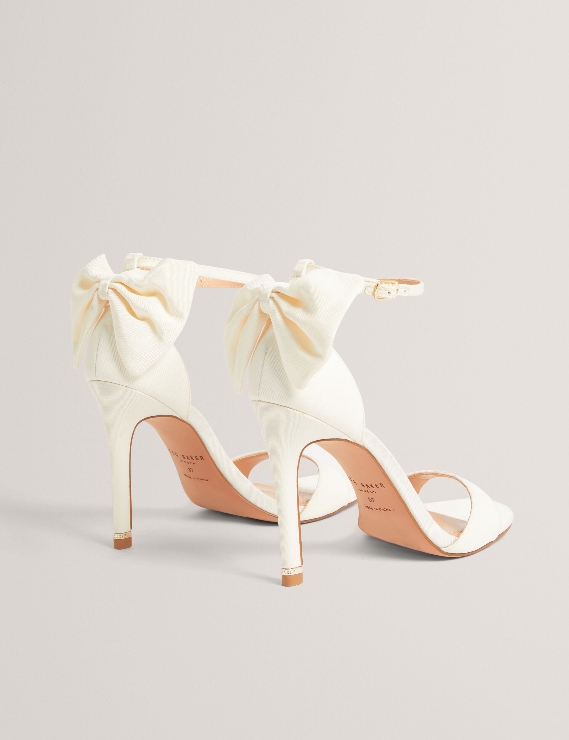 Ted Baker Sofeela Bow Heel Grosgrain Stiletto Sandals Women's