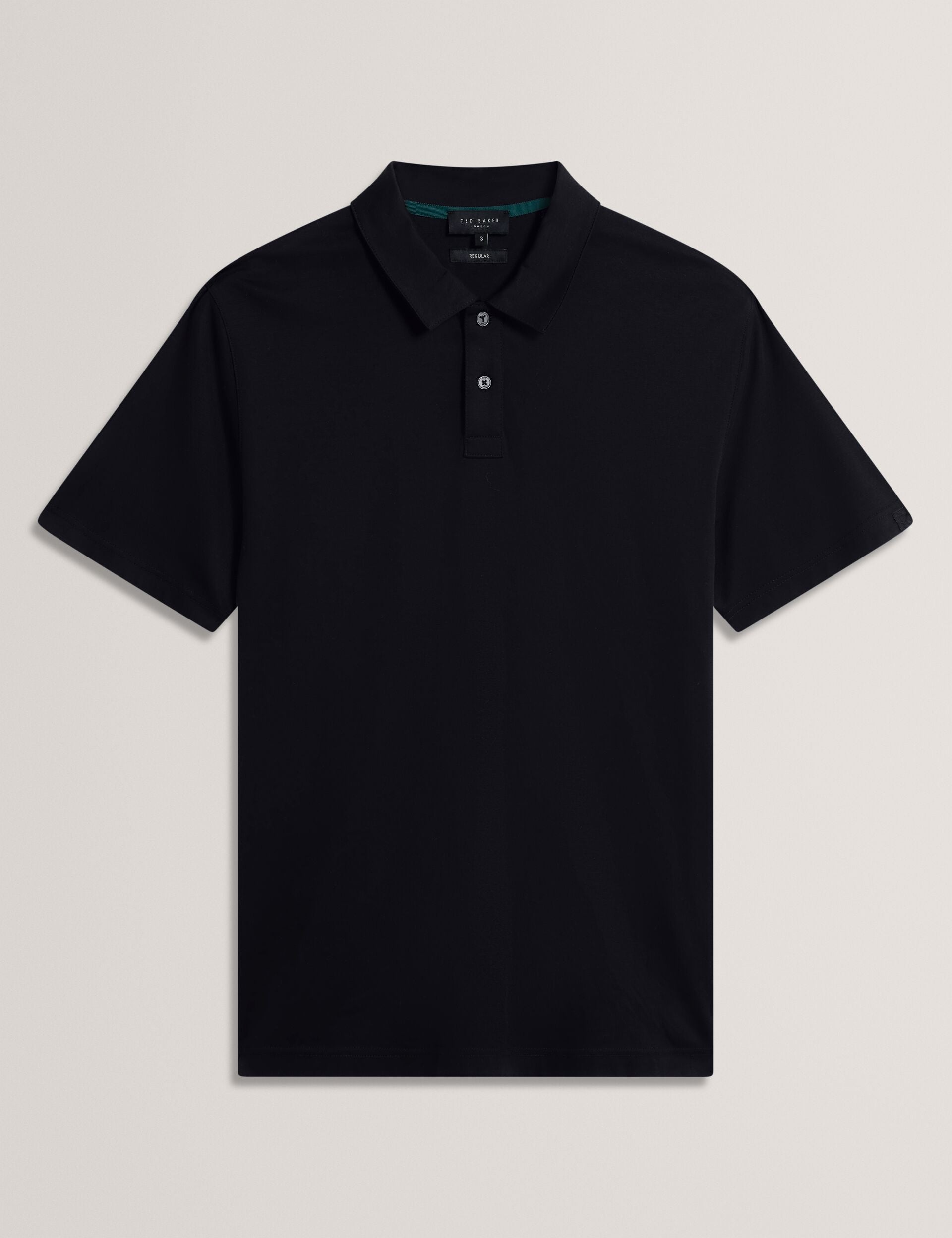 Ted Baker Connyr Textured Knit Buttonthrough Polo Shirt
