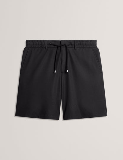 Ted Baker Cialdas Waffle Texture Straight Leg Shorts