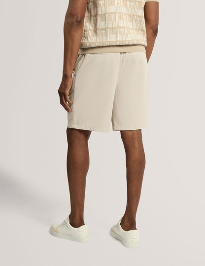 Ted Baker Cialdas Waffle Texture Straight Leg Shorts