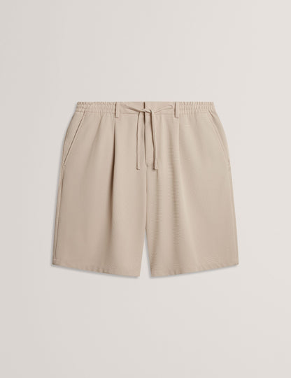 Ted Baker Cialdas Waffle Texture Straight Leg Shorts