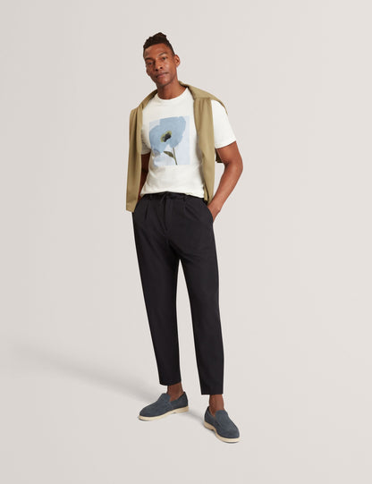 Ted Baker Crawley Floral Box Graphic Cotton Tshirt