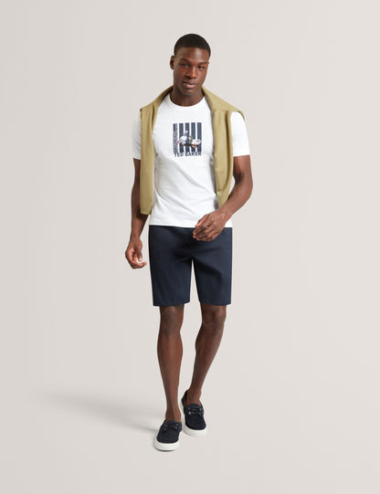 Ted Baker Waitte Heritage Bird Graphic Crew Neck Tshirt