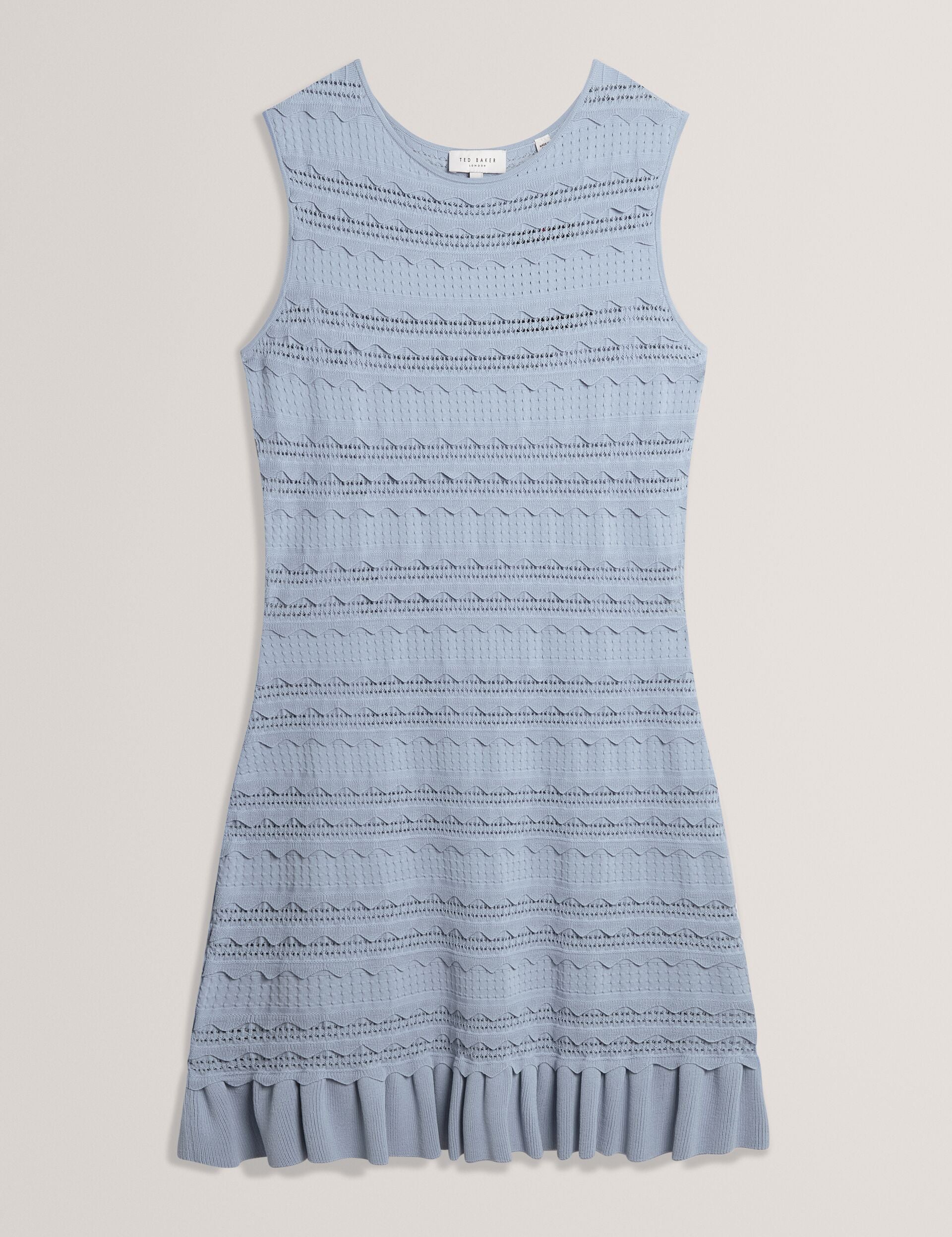 Ted Baker Avela Scallop Detail Flippy Bodycon Mini Dress Women's