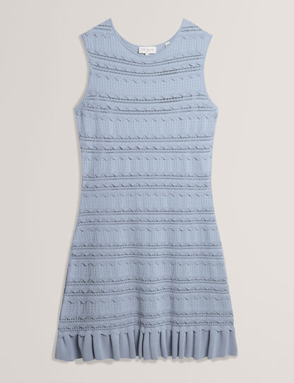 Ted Baker Avela Scallop Detail Flippy Bodycon Mini Dress Women's