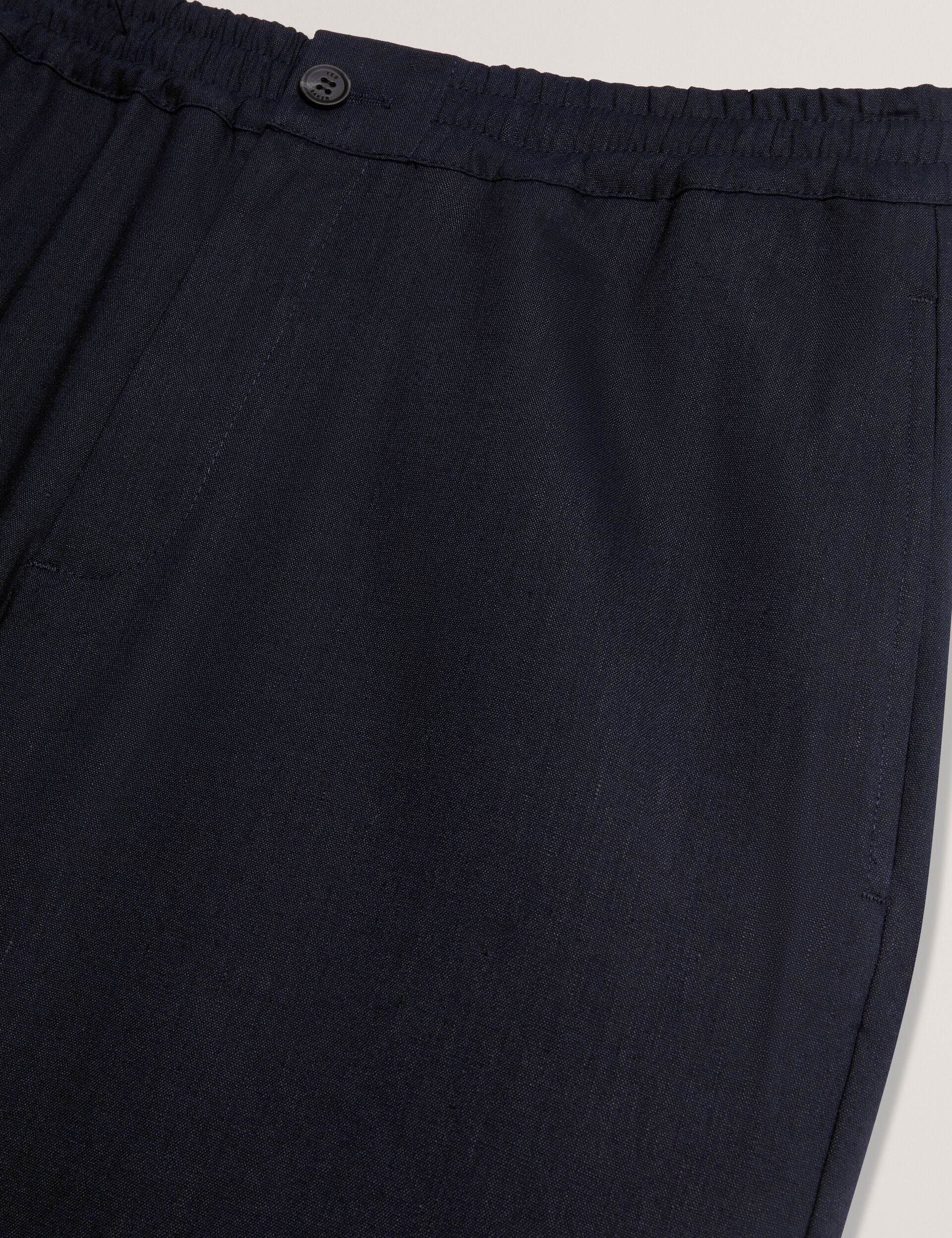 Ted Baker Culverr Relaxed Linen Blend Elasticated Trousers