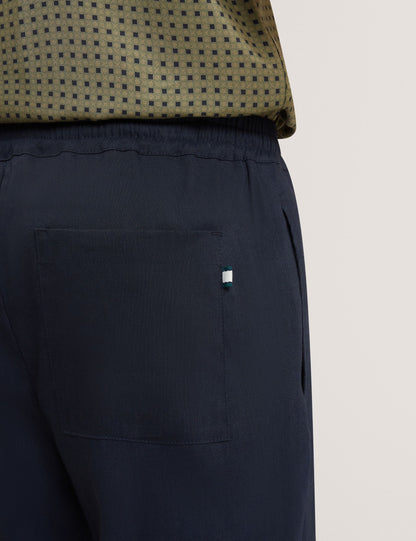 Ted Baker Culverr Relaxed Linen Blend Elasticated Trousers