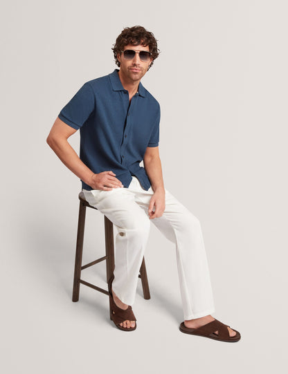 Ted Baker Culverr Relaxed Linen Blend Elasticated Trousers